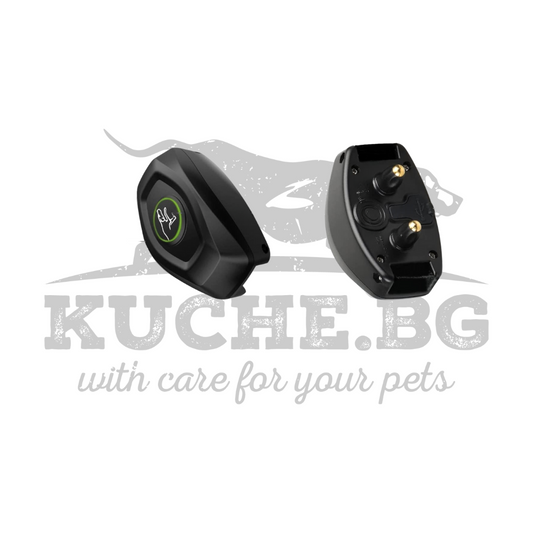 Допълнителен приемник DB 400 за електрически нашийник за домашни любимци с текстилена каишка.