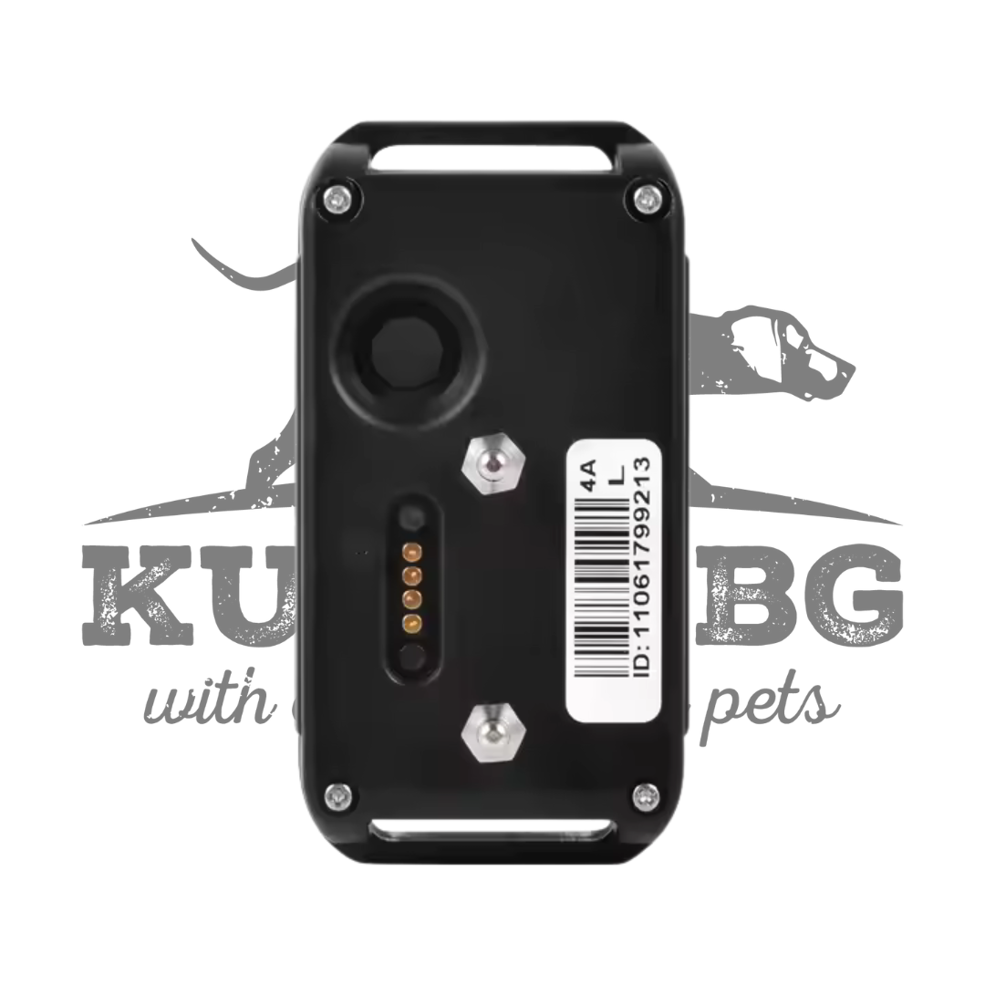 GPS тракер за куче UltraTrack Shock 4G за ловни кучета, стабилна 4G свързаност, водоустойчив дизайн.