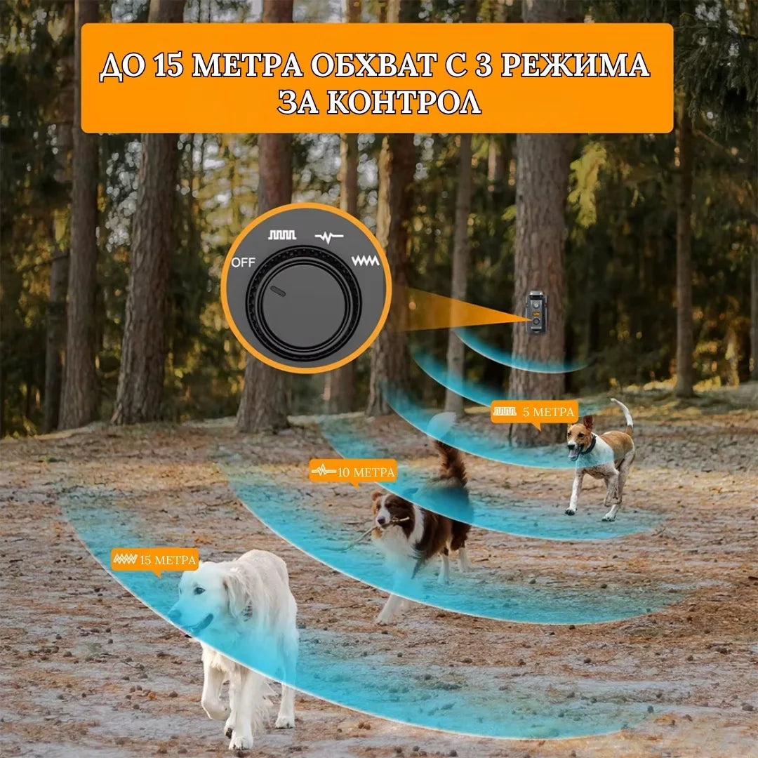 Ултразвуков антилай с 3 режима и обхват до 15 метра за двор, тераса и външни пространства
